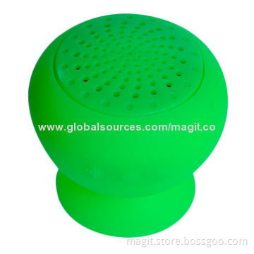 Bluetooth Stereo Mini Portable Wireless Sucking Speaker, Built-in Rechargeable Li-ion Battery